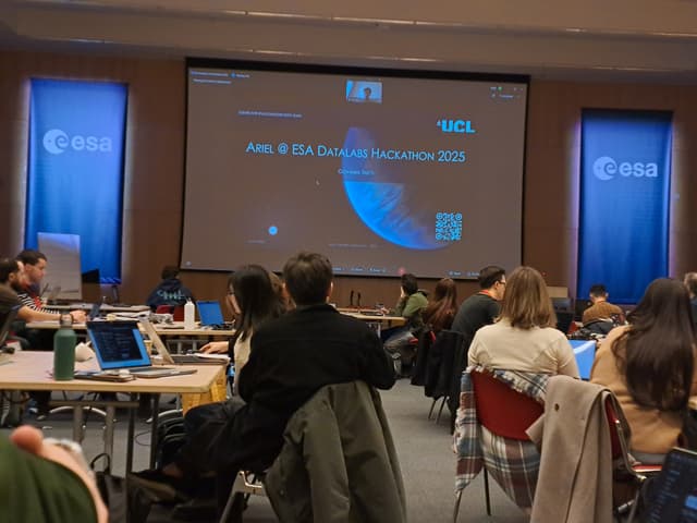 ESA Ariel Hackathon Madrid